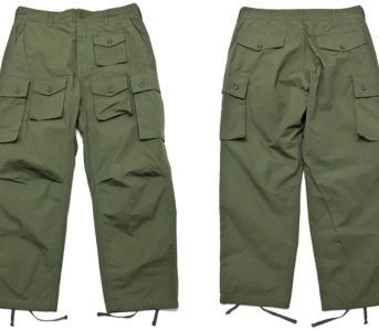 Engineered-Garments'-FA-Pant-Offer-A-Myriad-Of-pockets-front-back