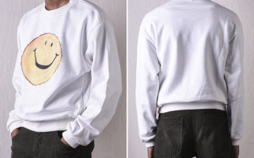 Kapital's-Eco-'Fleecey-Knit'-Sweat-Is-All-Smiles-front-back