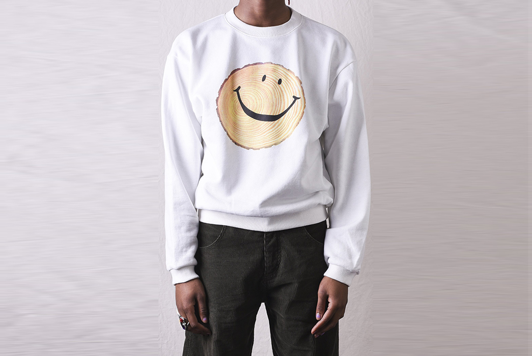 Kapital's-Eco-'Fleecey-Knit'-Sweat-Is-All-Smiles-front