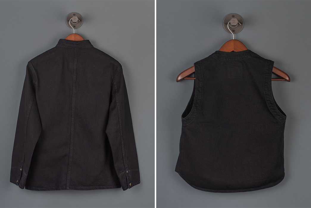 Krammer-&-Stoudt-Forges-a-Duo-Of-Blacksmith-Work-Jackets-backs-with-and-without-sleeves