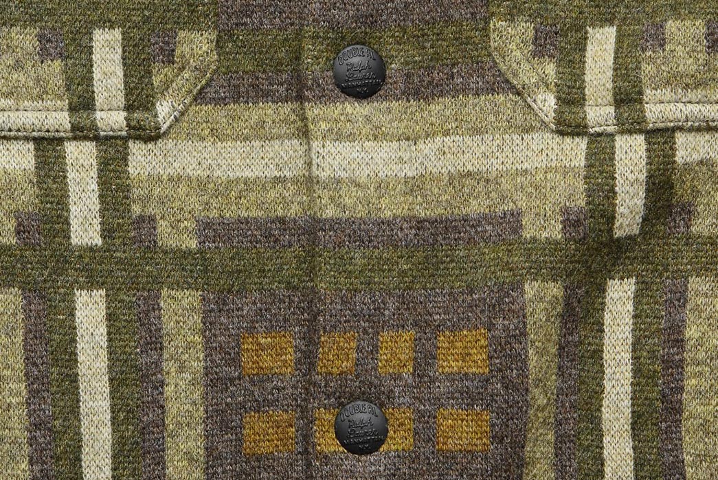 RRL Jacquard Wool Workshirt Sweater Is Inspired By a 1960s Horse 