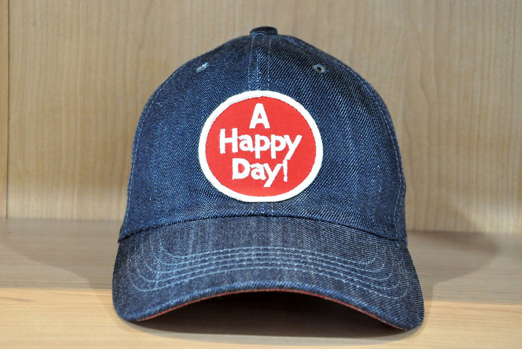 UES'-Denim-Baseball-Caps-Will-Make-You-Infectiously-Happy-front