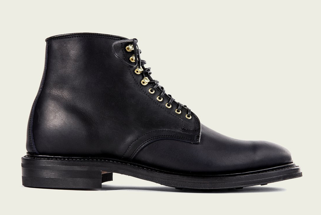 Viberg Unleashes a Trio of Calf Leather Derby Boots-single-side-black