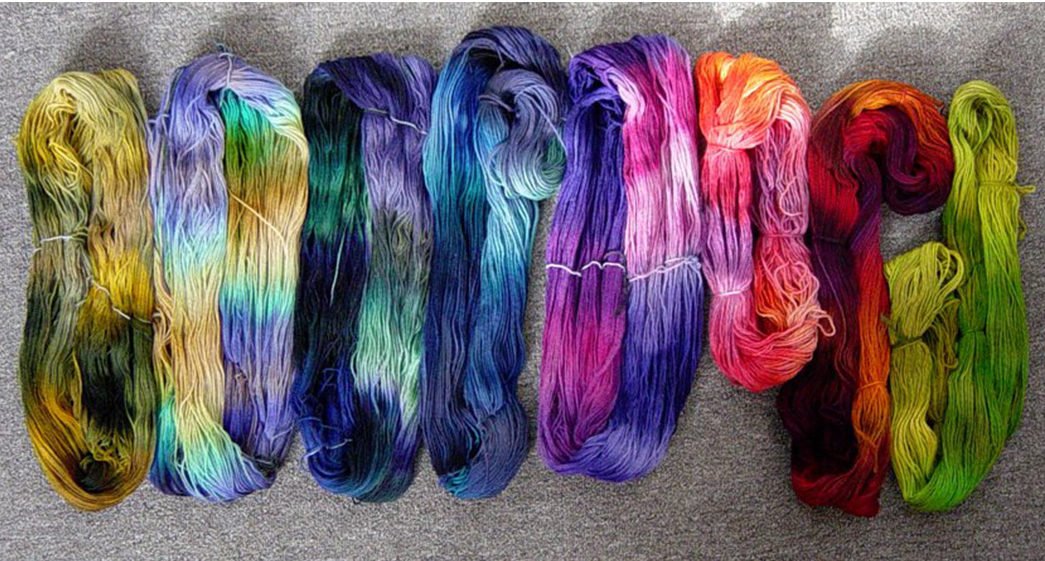 1000-Ways-to-Dye-Space-dyed-yarns.-Image-via-Judy-Coates-Perez