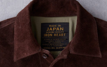Ironheart-Partners-With-Japan's-Four-Speed-Leathers-For-a-Modified-Type-III-In-Split-Steer-Roughout-Leather