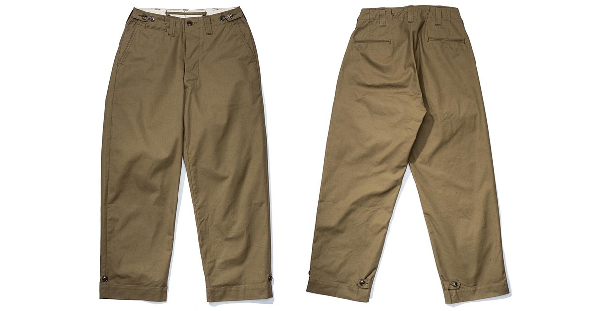 Warehouse Reproduces the Lesser Known 1205 Military Chinos
