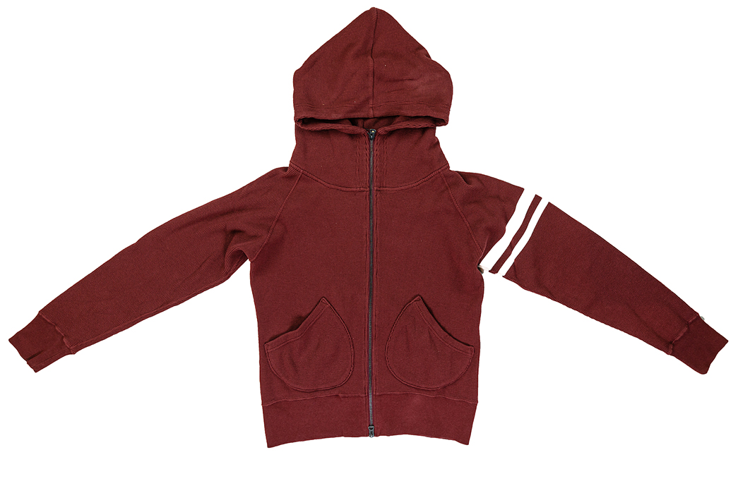 Conqueror-The-Day-With-MOMOTARO-'GTB'-THERMAL-HOODY-red-front