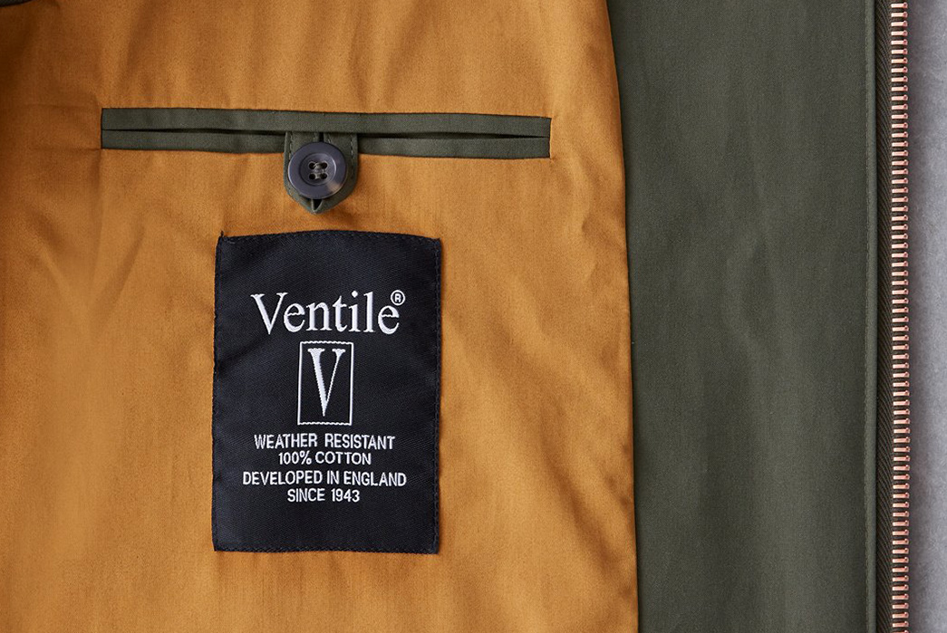 Defend-Yourself-From-April-Showers-With-Private-White-V.C.'s-Archive-Ventile-Harrington-green-inside-pocket-and-brend
