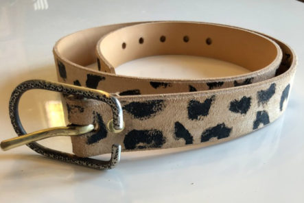 Get Joe Exotic With Cause & Effects Leopard Print Belt