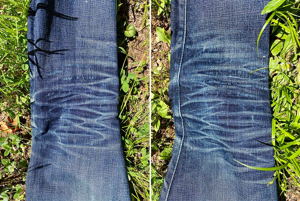 Fade-Friday---Japan-Blue-0412-(2.5.-Years,-Unknown-Washes-&-Soaks)-back-legs
