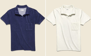 Take-An-Indoor-Vacation-With-Universal-Works'-Terry-Polo-front-blue-and-white
