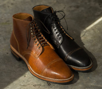 Viberg-Stitches-Up-Its-Service-Boot-In-Shinki-Horsebutt-singles-brown-and-black