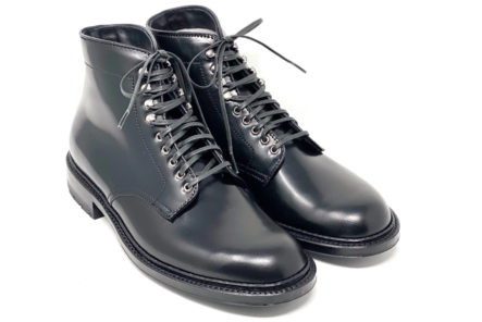 Alden-Blacks-Out-Its-Wick-Boot-For-Snake-Oil-Provisions-pair-side-and-front