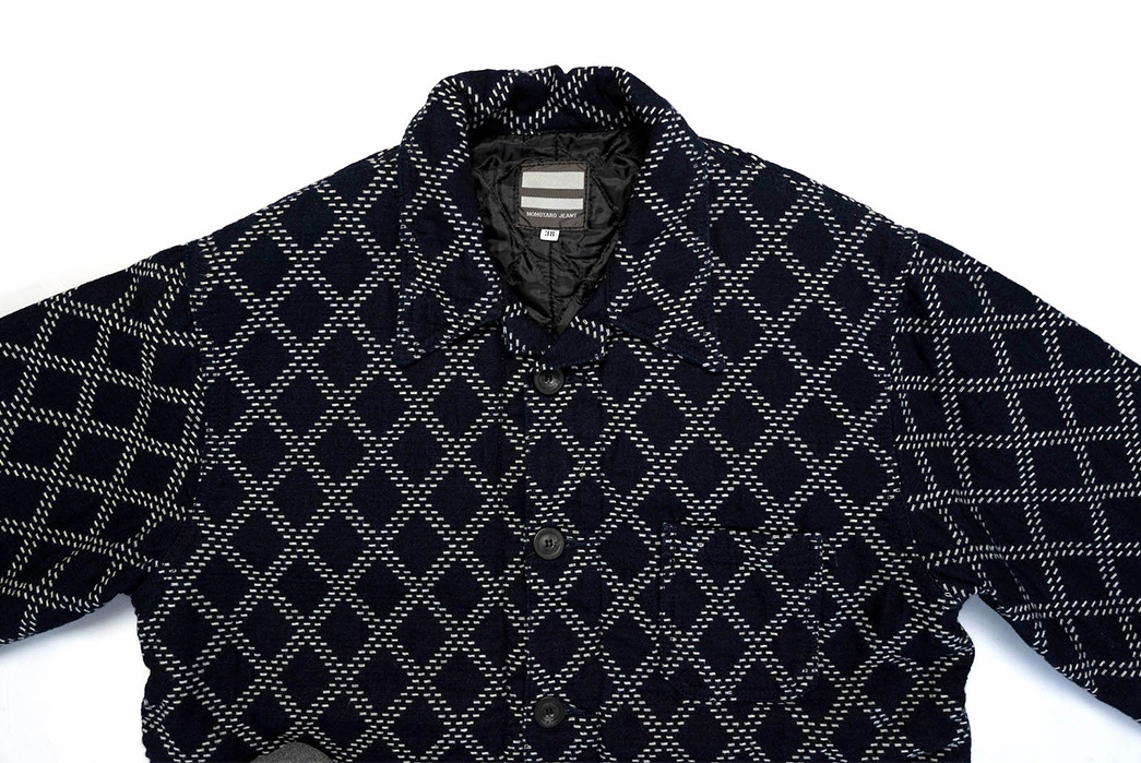 Momotaro-Gives-The-Classic-French-Chore-Jacket-A-Sashiko-Makeover-front-detailed