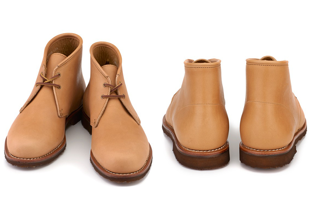 Natural-Leather-Boots---Five-Plus-One 1) Rancourt Blake Chukka Essex