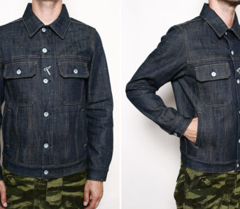 Rogue-Territory-Uses-Cryptic-Loomstate-Denim-For-Its-Latest-Cruiser-Jacket-model-front-side