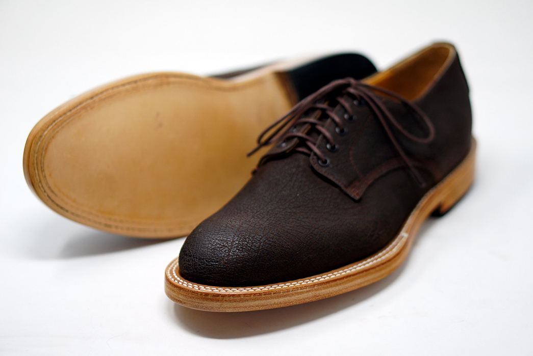 Unmarked's-DBS-Micro-Texture-Derby-Shoes-Take-30-Days-to-Make-pair-front-and-bottom