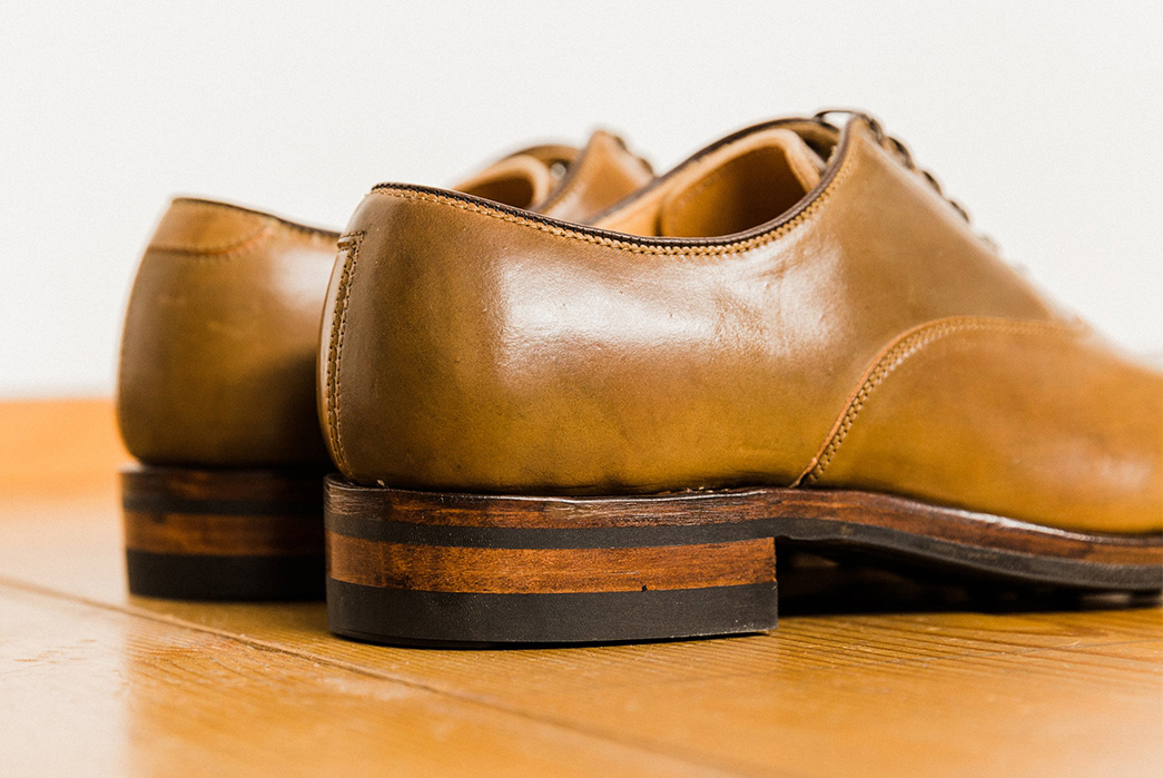 Break-Out-The-Brandy-With-Viberg's-Calvados-Shell-Cordovan-Duo-shoes-pair-side-back