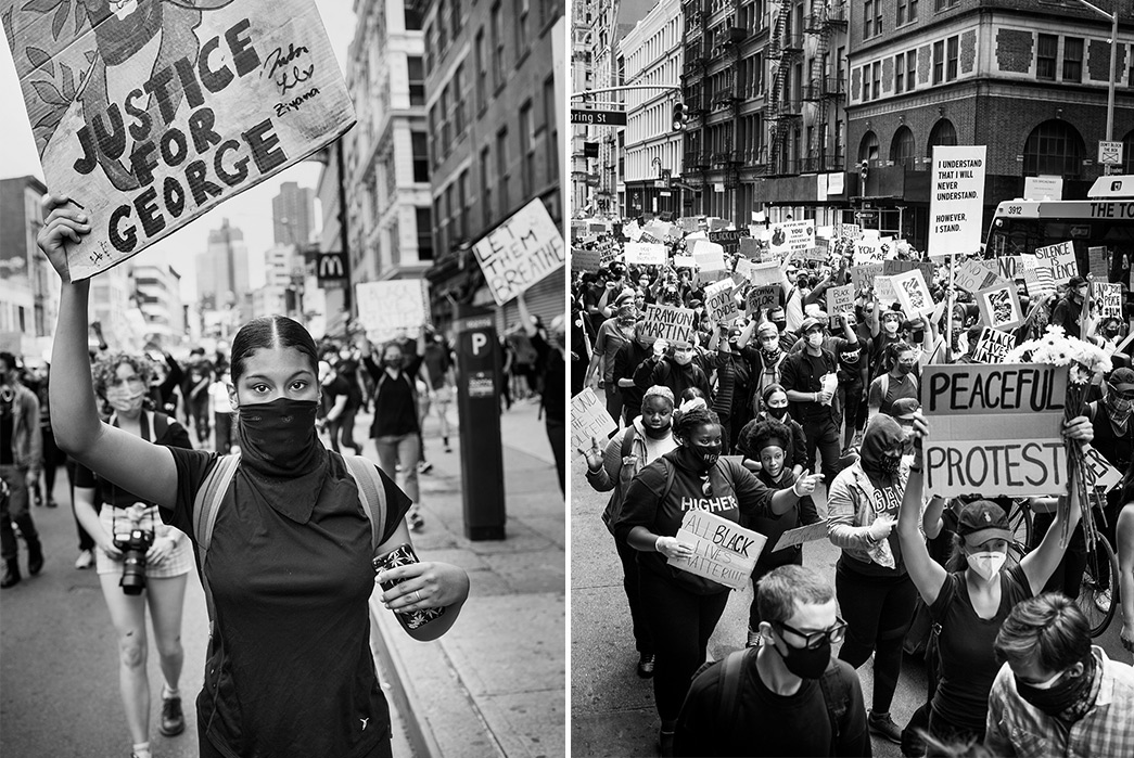 NYC's-Black-Lives-Matter-Protests-In-Pictures-by-Eric-Kvatek-justice-for-george