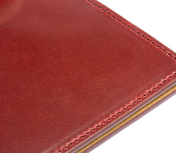 Relatively-Inexpensive-Shell-Cordovan-Billfolds---Five-Plus-One-1)-Meermin-303002-Shell-Cordovan-Billfold-detailed