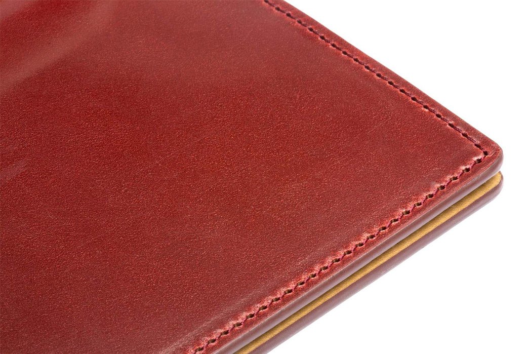 Relatively-Inexpensive-Shell-Cordovan-Billfolds---Five-Plus-One-1)-Meermin-303002-Shell-Cordovan-Billfold-detailed
