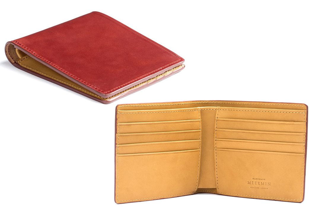 Relatively-Inexpensive-Shell-Cordovan-Billfolds---Five-Plus-One 1) Meermin 303002 Shell Cordovan Billfold