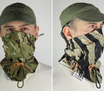 Strike-Fear-Into-COVID-19-With-Klaxon-Howl's-Bandit-Mask-model-front-and-side