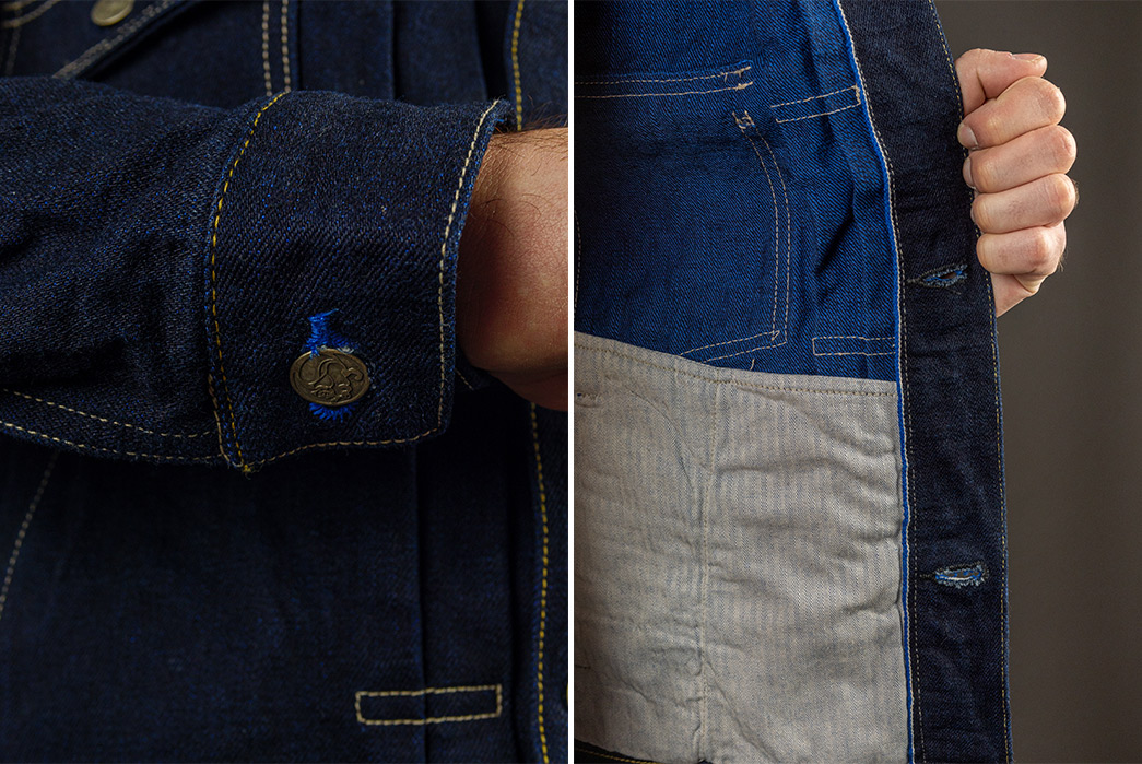 Tanuki-Gives-Us-The-Blues-With-Its-Yurai-Denim-jacket-asleeve-and-inside
