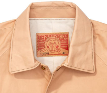 Tenjin-Works-Crafts-a-70s-Inspired-Cowhide-Coach-Jacket