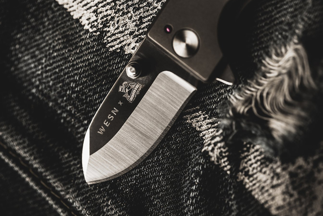 WESN-Collaborates-with-Momotaro-For-a-Special-Edition-Microblade-Knife-blade