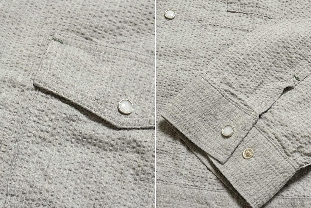 Burgus-Plus-Splices-Western-Shirt-&-Trucker-Jacket-In-Breathable-Seersucker-front-back-pocket-and-sleeve