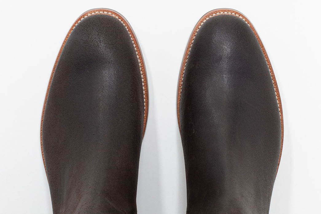 Grant-Stone-Introduces-Chelsea-Boots-To-Its-Roster-pair-brown-top-fingers