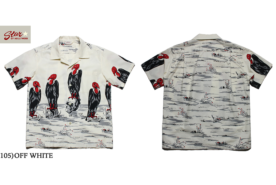 Toyo-Enterprise---A-Closer-Look-At-The-Multi-Faceted-Japanese-Heritage-Clothing-Giant-Iconic-Star-of-Hollywood-Vulture-Shirt-via-Junky-Special