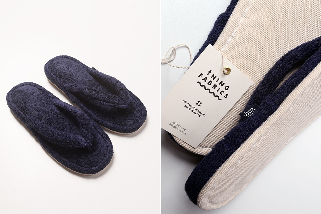 WFH-In-Style-With-Thing-Fabrics-Japan-Made-Terry-Cloth-House-Sandals-blue