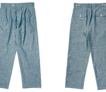 Allevol-Brunel-Chambray-Chino-front-back