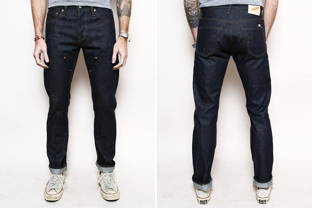 Double-Knee-Denim---Five-Plus-One 1) Rogue Territory: Copper Anniversary Double Knee Stanton