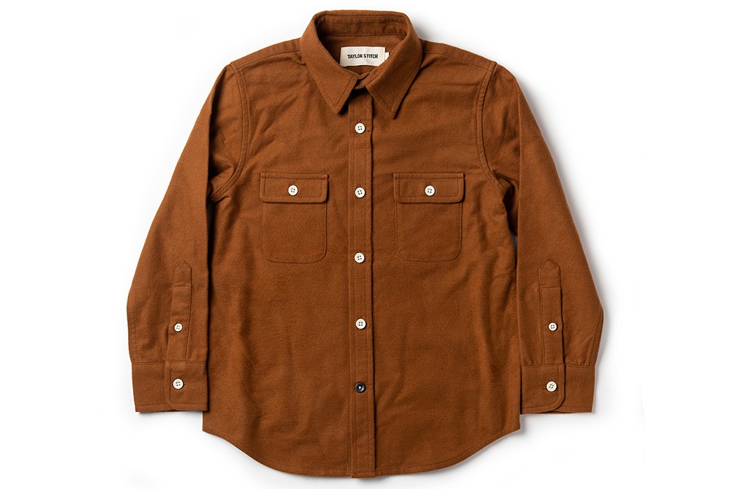 Match-Work-Shirts-With-Your-Nippers-With-The-Taylor-Stitch-Yosemite-Shirt-brown