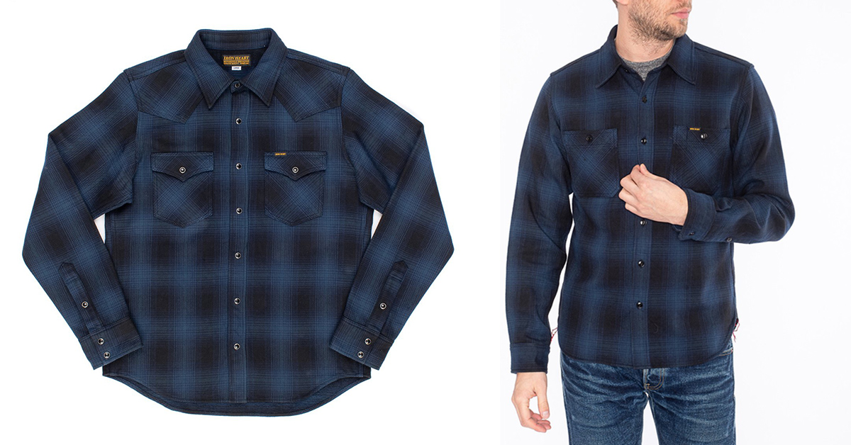 Iron Heart Drops a Duo of Heavyweight Ombré Check Shirts