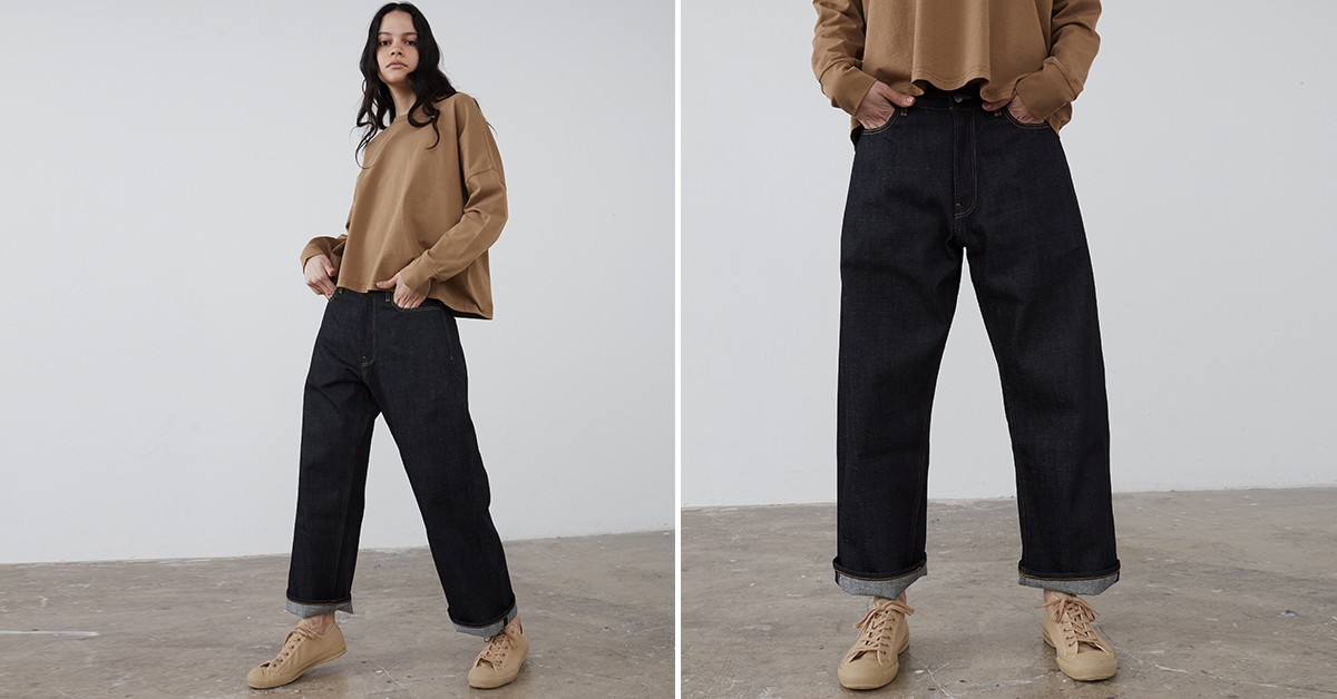 Studio Nicholson Crafts Selvedge Denim Jeans For the Femme-Faders