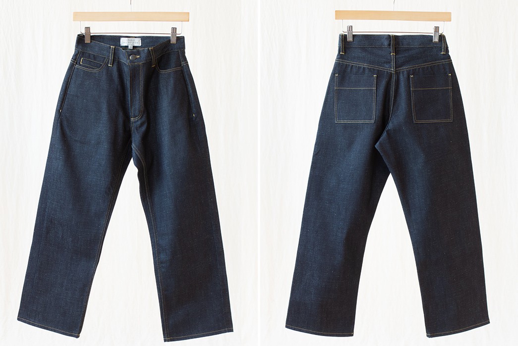 Studio Nicholson Crafts Selvedge Denim Jeans For the Femme-Faders 