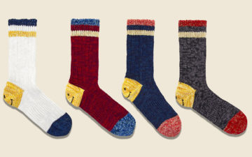 Walk-on-64-Yarns-With-a-Smile-In-Kapital's-Ivy-Smile-Socks-white-red-navy-grey