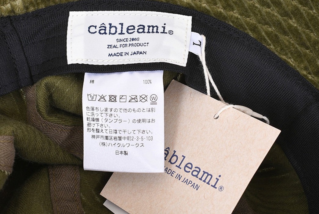 Cableami-Sews-Up-Drawcord-Bucket-Hats-in-Japanese-5-Wale-Corduroy-inisde-brands