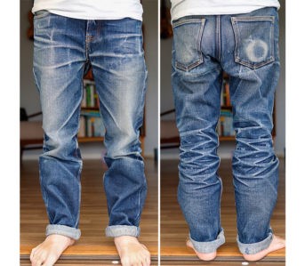 Fade-Friday---SOSO-Classic-Selvedge-22-oz.-(14-Months,-5-Washes,-5-Soaks)-front-back