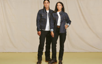 Ginew-Splices-Cafe-Racer-With-OG-Denim-Truckers-For-Its-Selvedge-Rider-Jacket