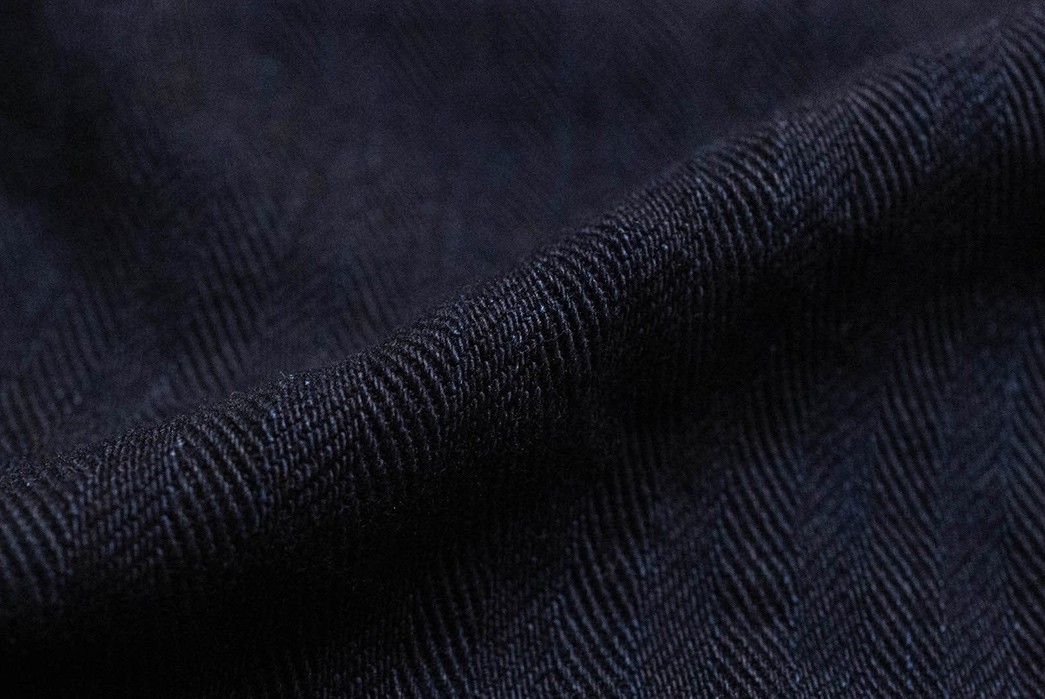 Pure-Blue-Japan-Serves-Up-an-Indigo-Dyed-HBT-Chore-With-A-Double-Button-Placket-detailed