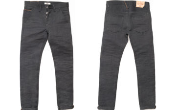 SOSO-Premiers-The-Worlds-First-20-oz.-Handwoven-Black-Selvedge-Denim-front-back