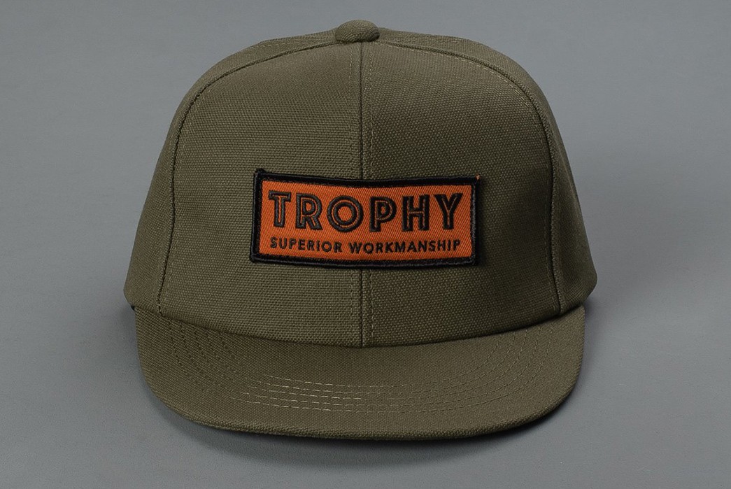 Trophy-Applies-Its-Robust-No.-8-Canvas-To-Its-Superior-Logo-Tracker-Cap-front