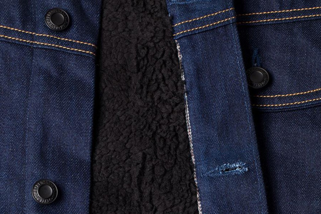 Benzak-Denim-Developers'-BDJ-04-Jacket-Uses-Recycled-Selvedge-Denim-From-Candiani-Mills-front-open-and-buttons