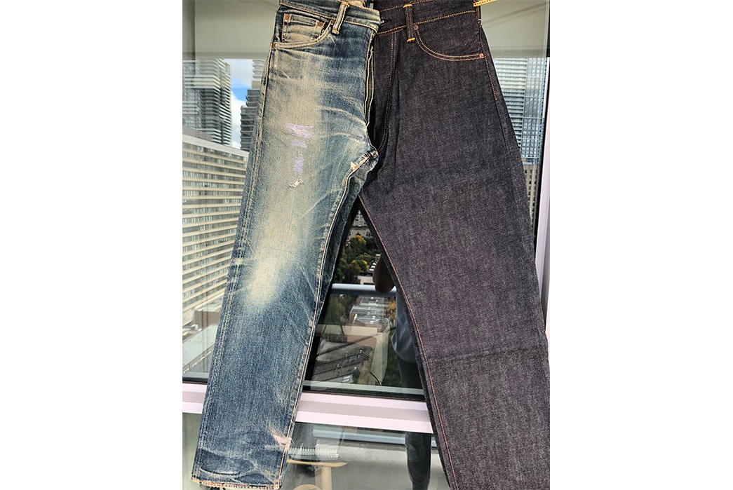 Fade-Friday---Evisu-Lot-2000-No.-2-(5-Years,-8-Washes)-sides-fade-and-before