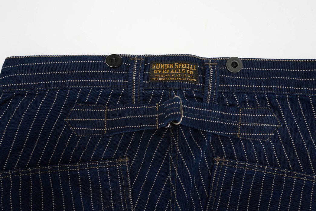 Hit-The-Railroad-with-Freewheelers'-Golden-Spike-Wabash-Trousers-back-top-buckle